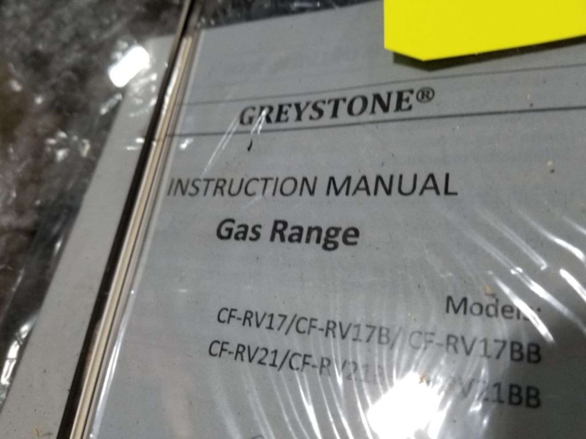 Greystone LP gas range. - Bild 2 aus 5