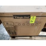 Magic Chef 21in built in range oven. (light scratch and dent)