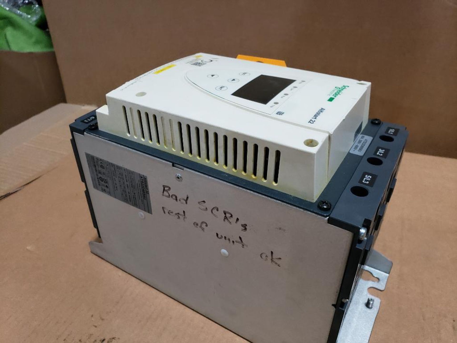 *Parts / Repairable* - Schneider Electric drive. Part number ATS22D88S6U. - Image 6 of 8