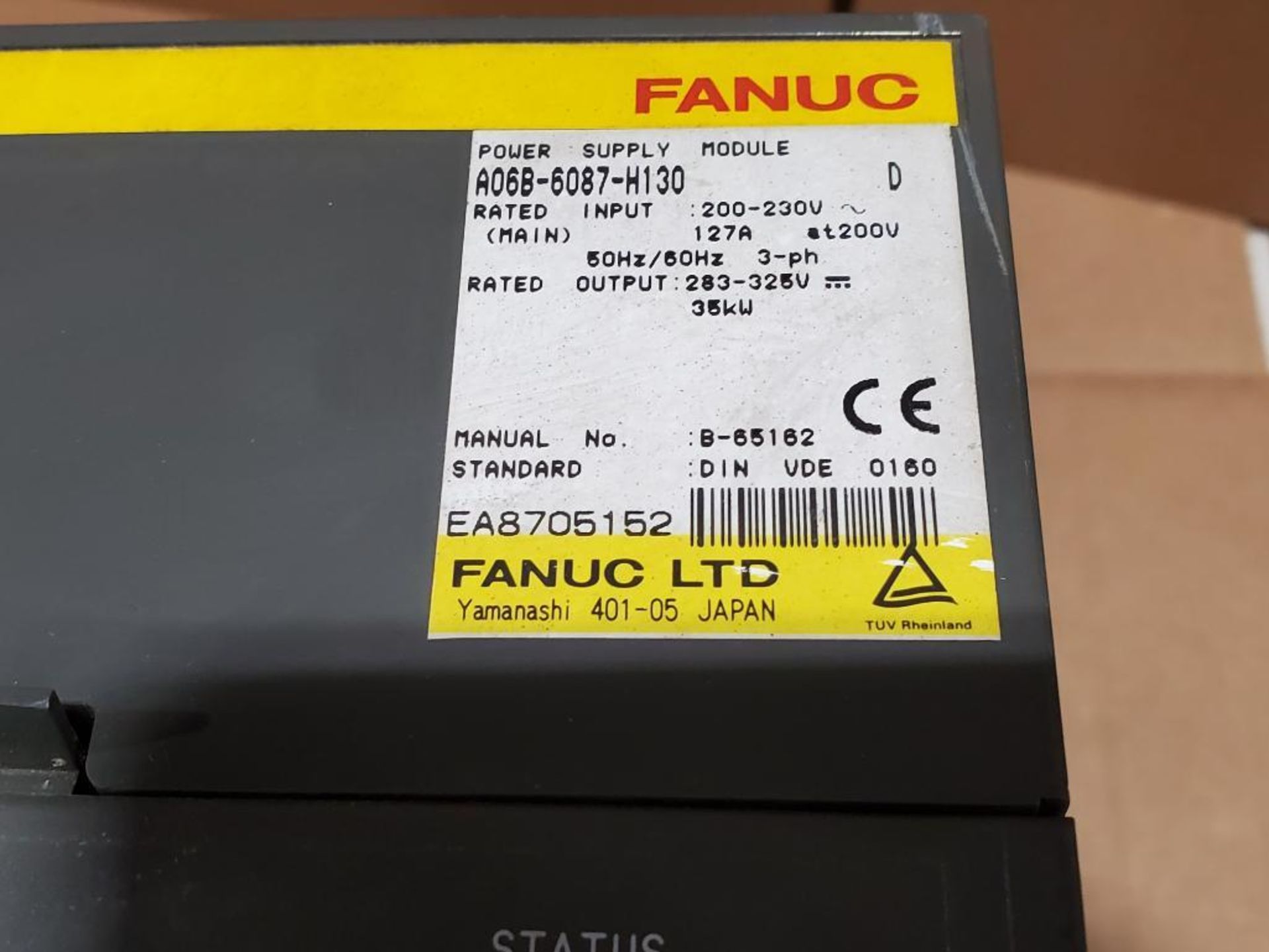 Fanuc power supply module A06B-6087H130. - Image 2 of 5