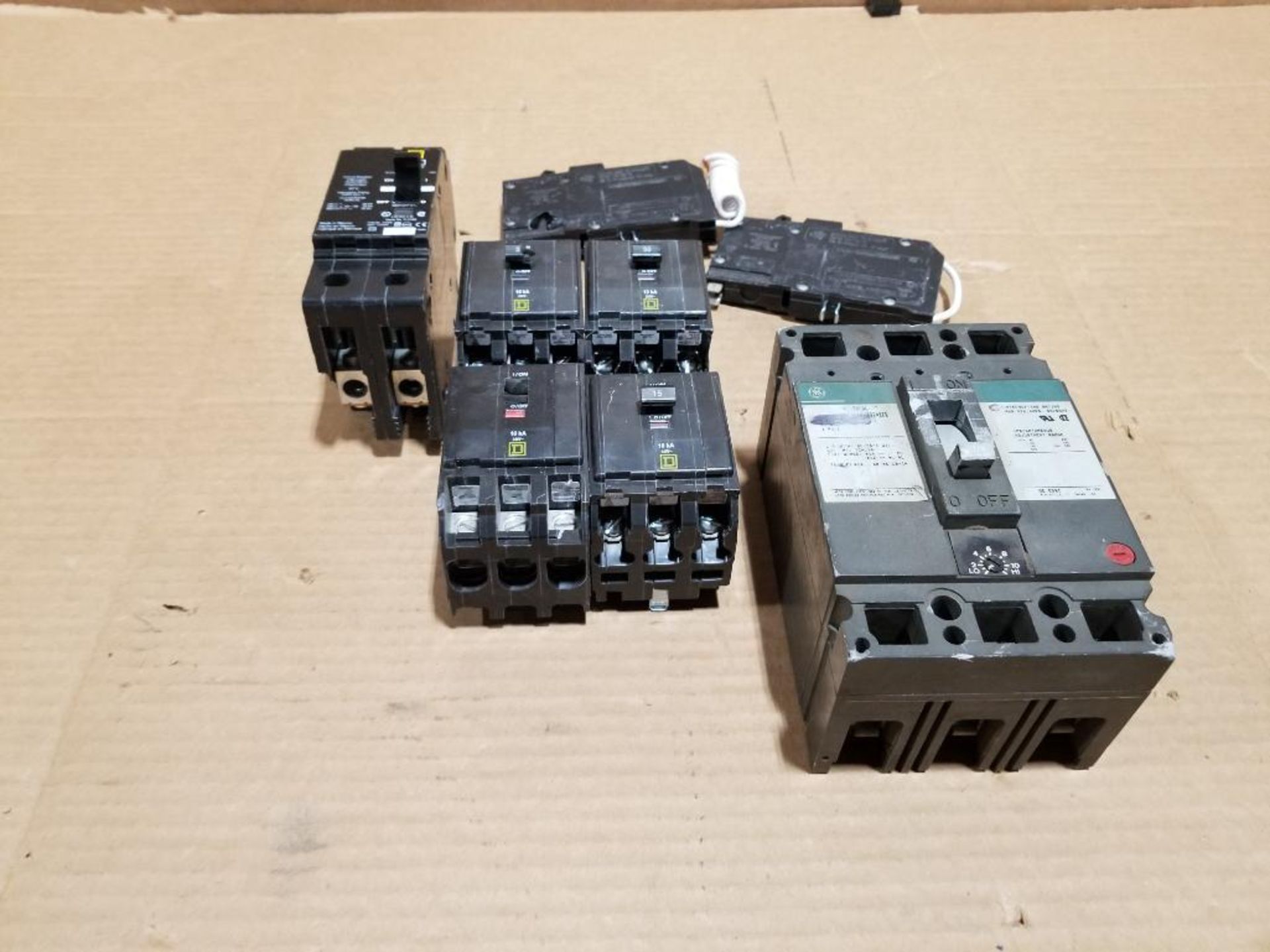 Qty 7 - Assorted molded case breakers. - Image 8 of 8