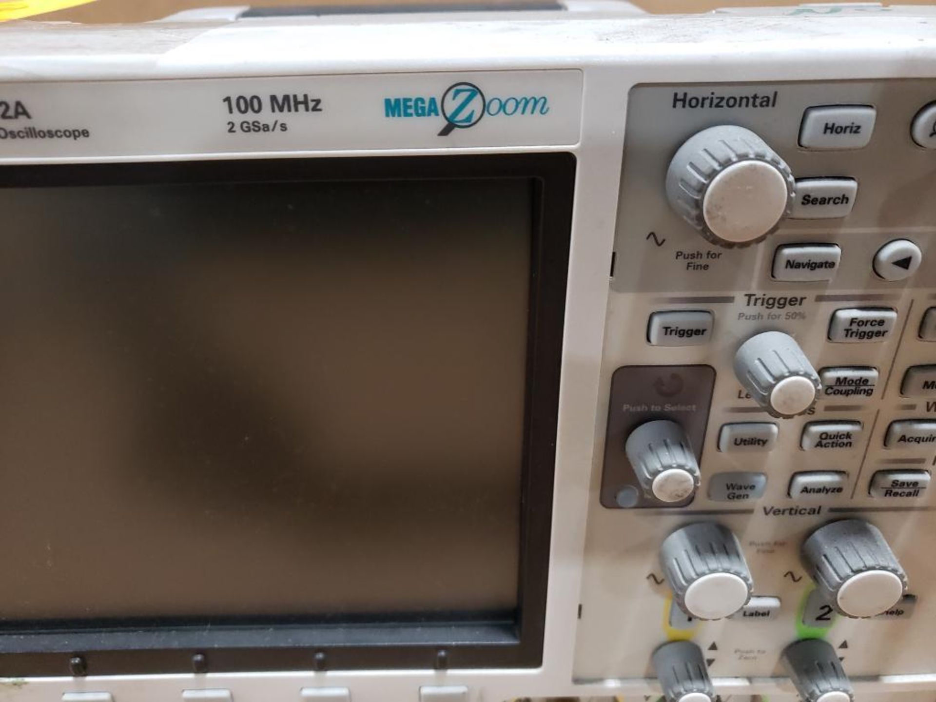 *Parts / Repairable* - Agilent Technologies Digital Oscilloscope. Part number DSO-X 2012A. - Image 3 of 10