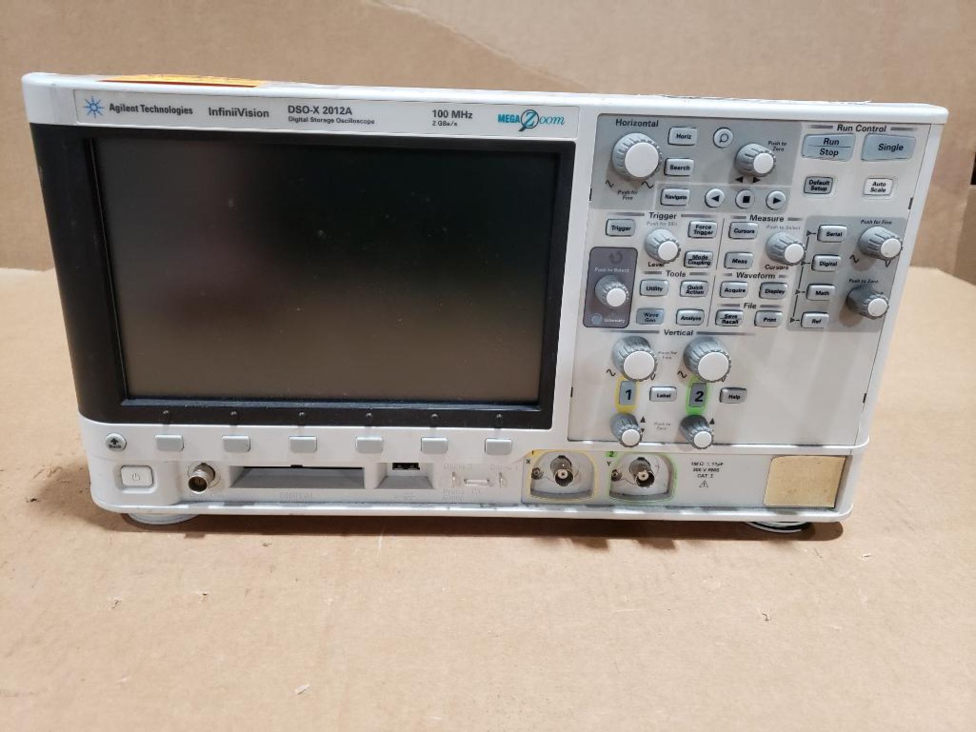 *Parts / Repairable* - Agilent Technologies Digital Oscilloscope. Part number DSO-X 2012A.