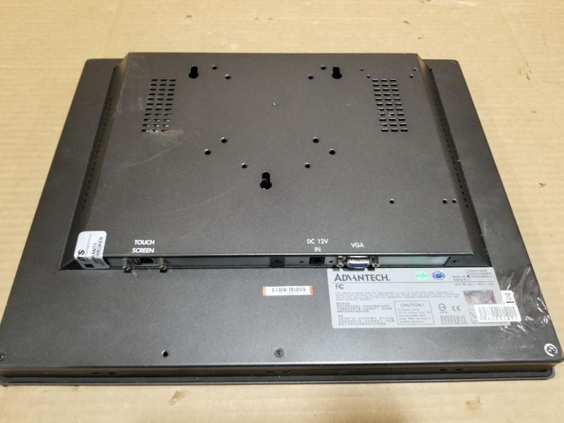 Advantech industrial monitor. Part number FPM-2150GB-U. - Image 3 of 5