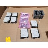 Assorted AEG Modicon PLC CPUs and cards.