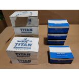 Qty 10 - Titan and other door handle and locksets.