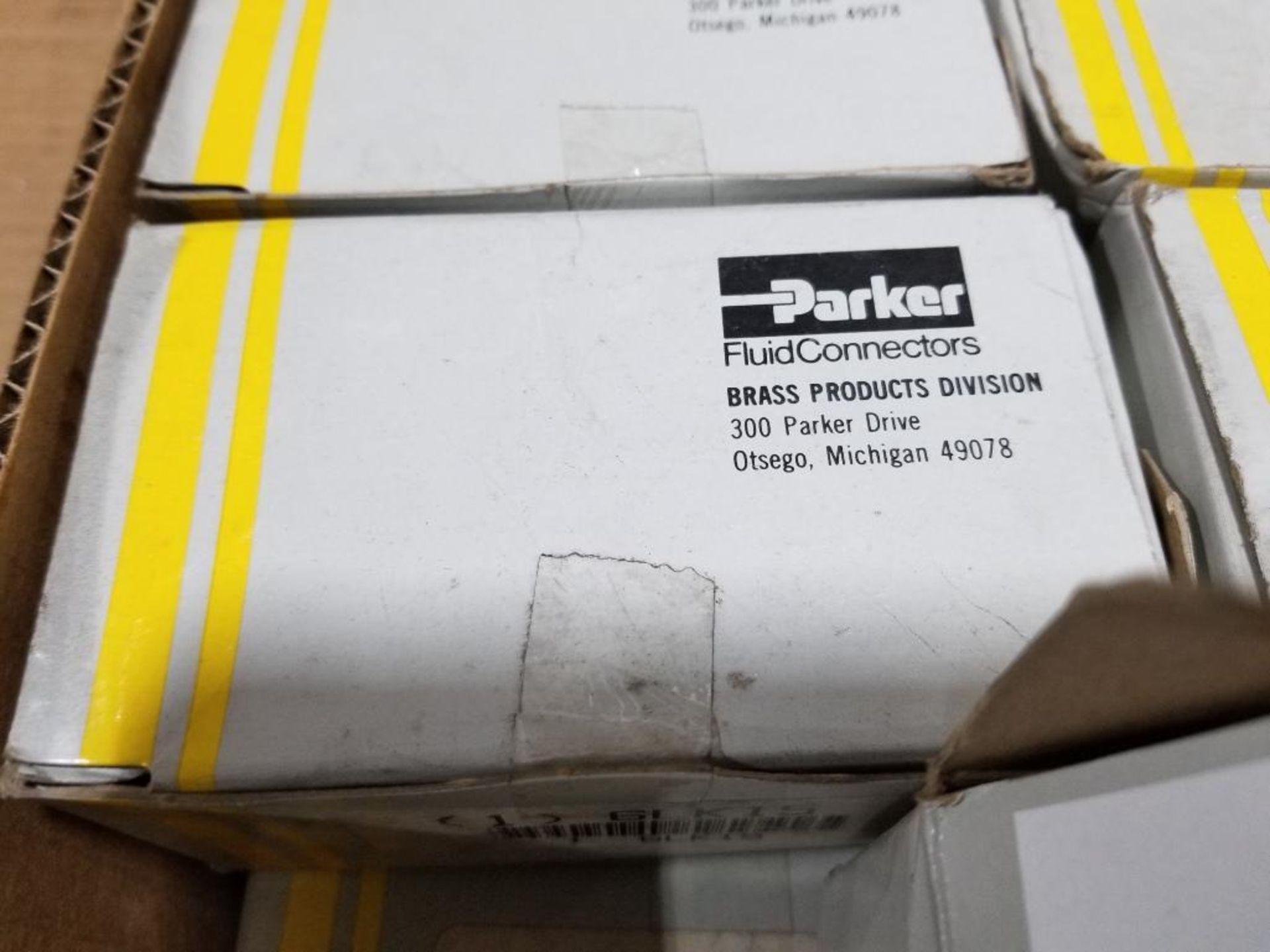 Qty 250 - Parker brass fittings. Part number 6LK15. 25 boxes of 10. - Image 4 of 5