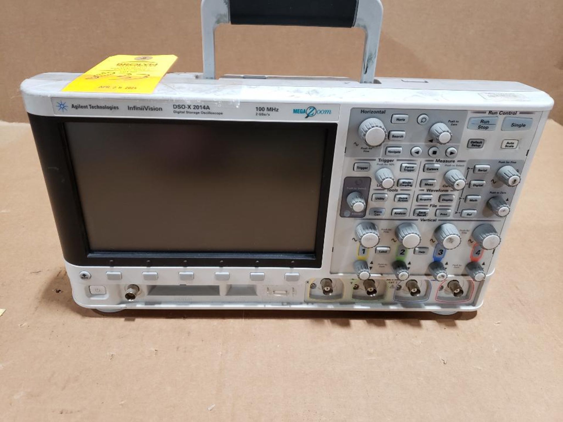 *Parts / Repairable* - Agilent Technologies Digital Oscilloscope. Part number DSO-X 2012A.