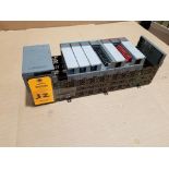 Allen Bradley SLC500 PLC rack.