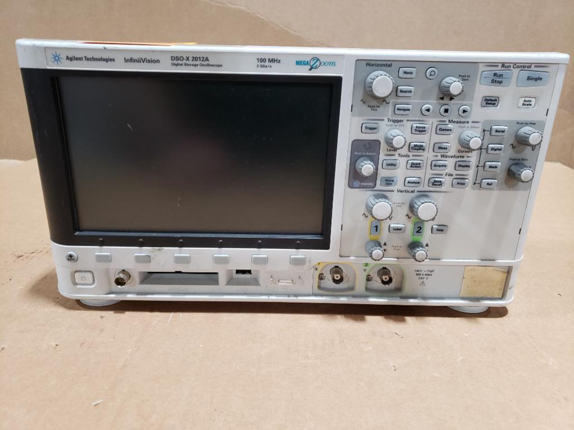 *Parts / Repairable* - Agilent Technologies Digital Oscilloscope. Part number DSO-X 2012A.