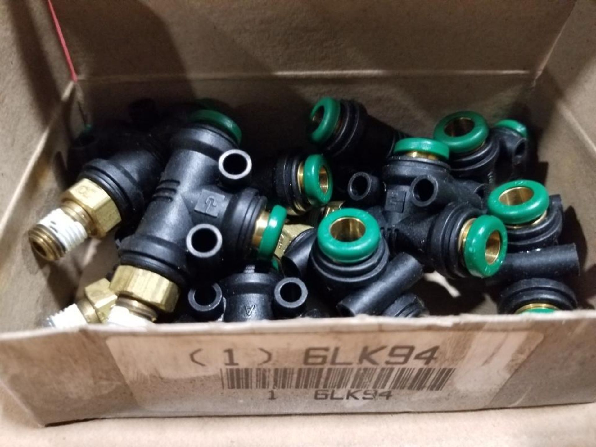 Qty 240 - Parker fittings. Part number 6LK94. 24 boxes of 10.