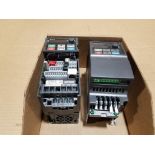 Qty 2 - Assorted Delta Electronics variable frequency drive.