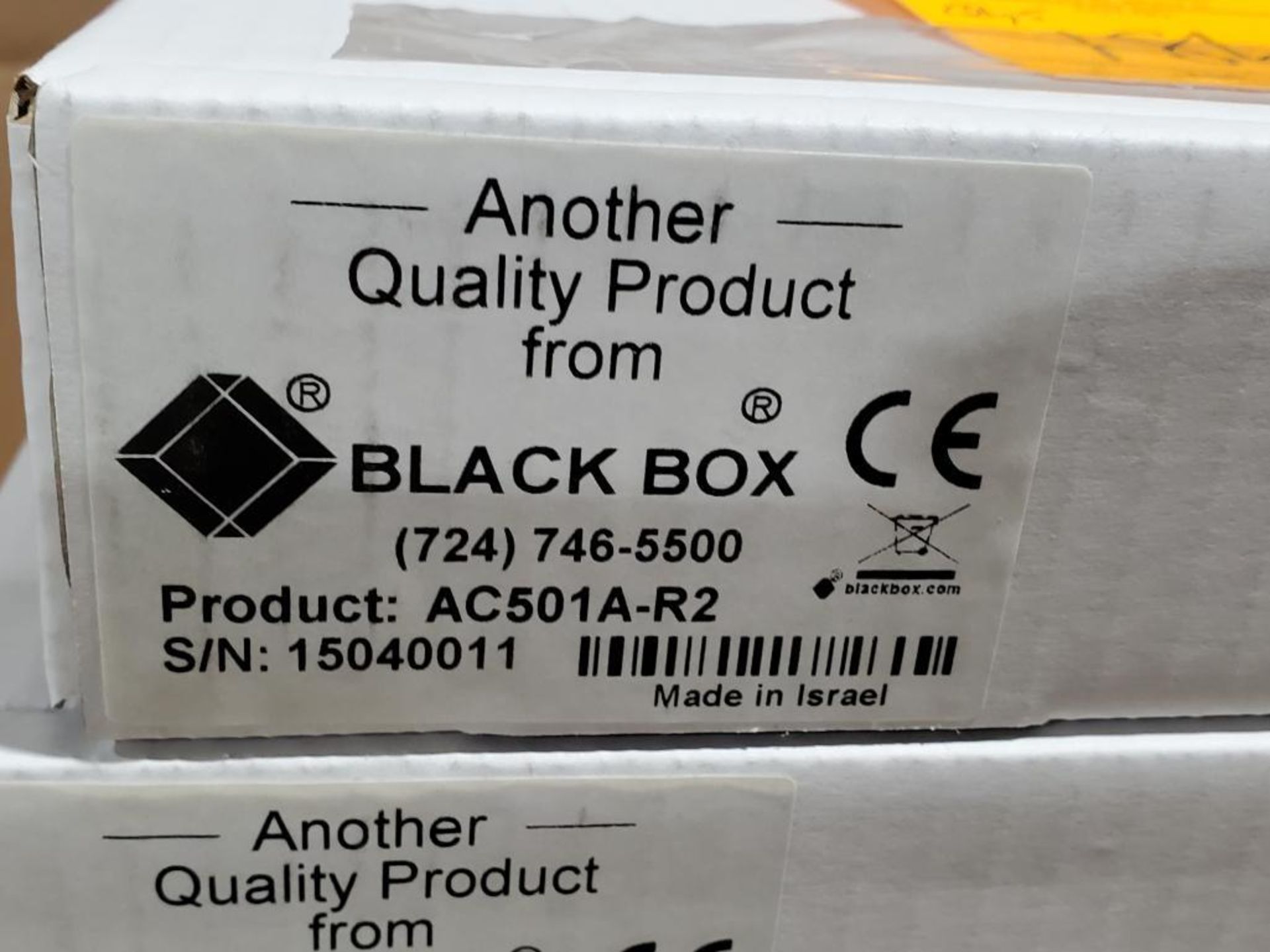 Qty 5 - Black Box video splitter. Part number AC501A-R2. - Image 2 of 3