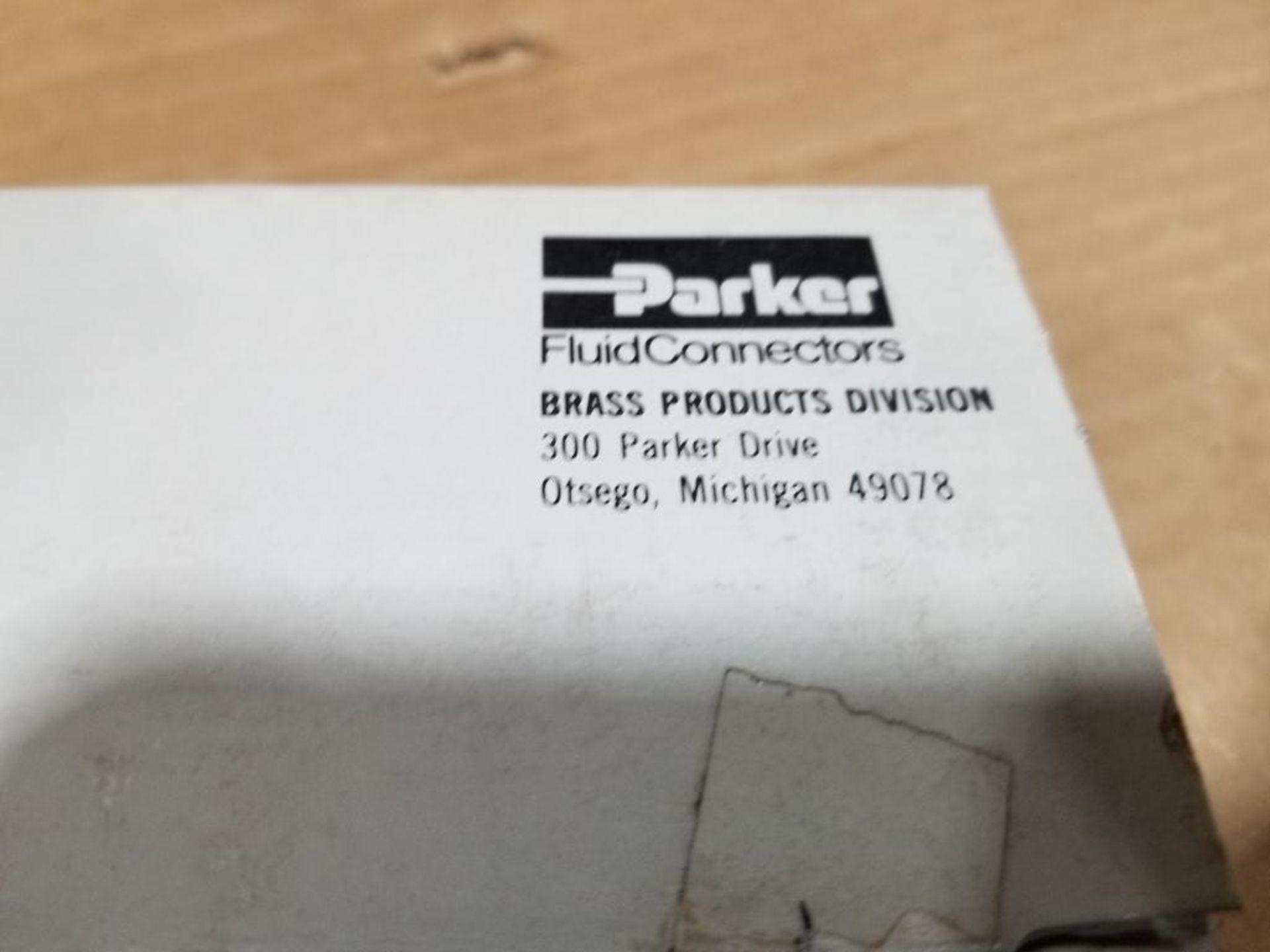 Qty 250 - Parker fittings. Part number 6LK30. 25 boxes of 10. - Image 2 of 3