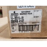 Qty 32 - Emerson solenoid valve. Part number 14-00313-01. 200RB-4T4T.