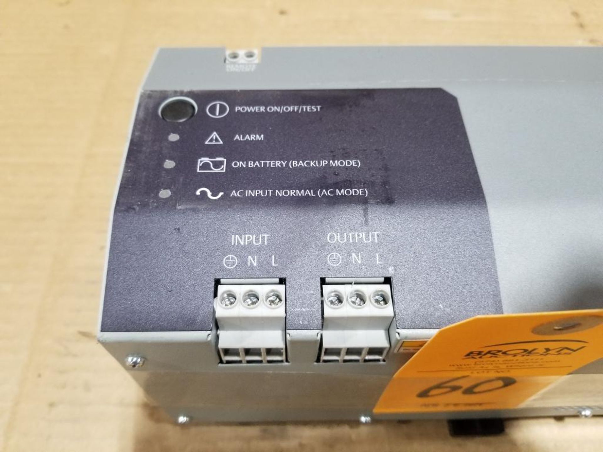 Emerson Sola HD industrial UPS. Part number SDU850B. - Image 3 of 5