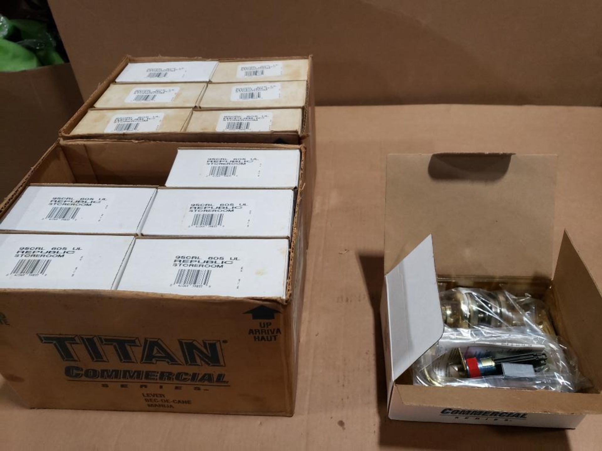 Qty 12 - Titan door locksets.