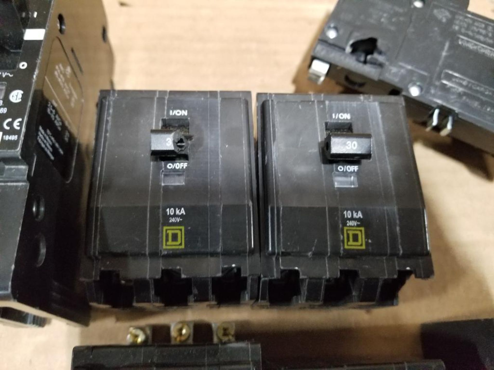 Qty 7 - Assorted molded case breakers. - Image 3 of 8