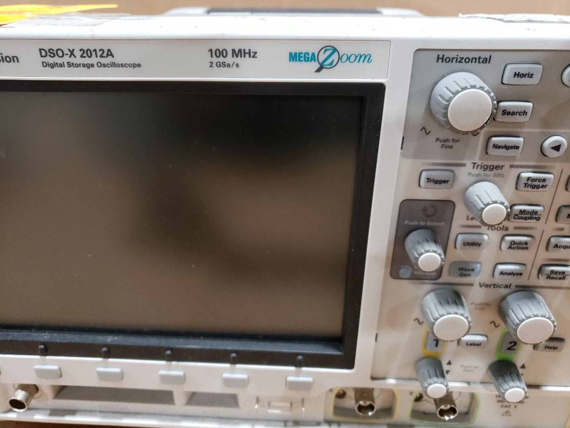 *Parts / Repairable* - Agilent Technologies Digital Oscilloscope. Part number DSO-X 2012A. - Image 3 of 10