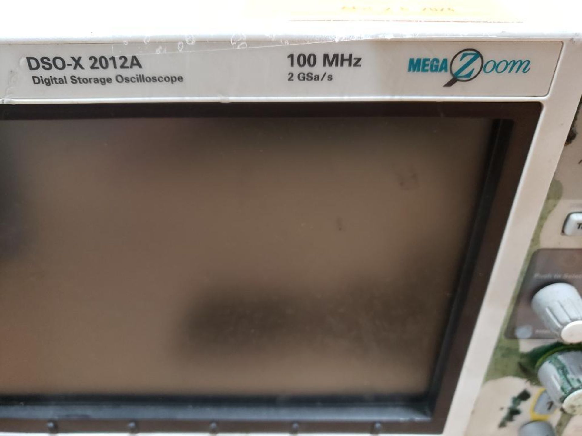 *Parts / Repairable* - Agilent Technologies Digital Oscilloscope. Part number DSO-X 2012A. - Image 3 of 11