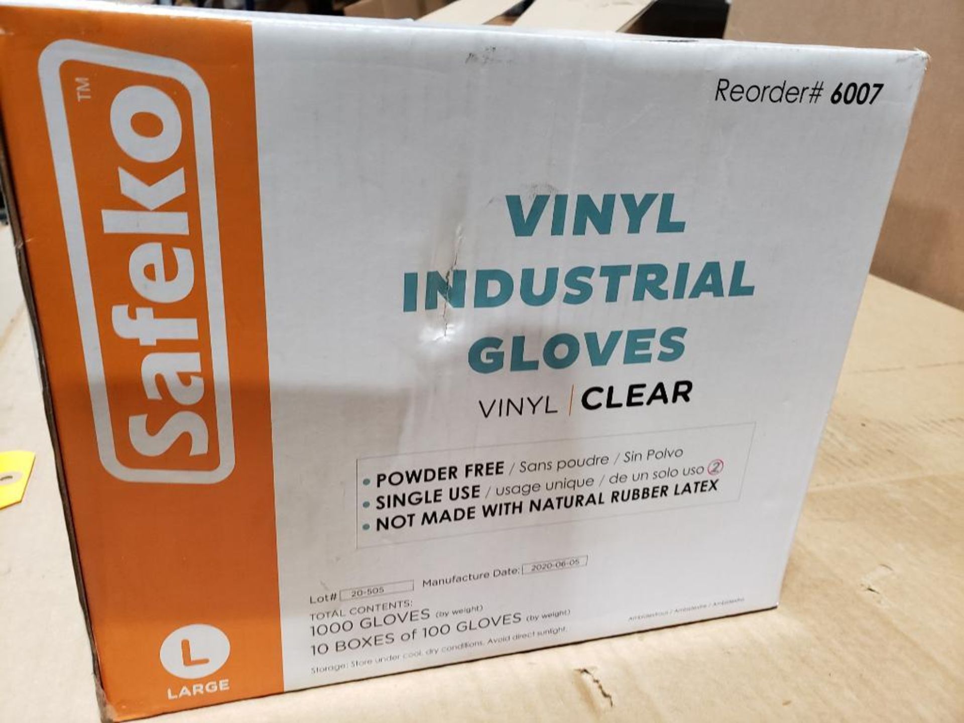 Large qty of vinyl gloves. - Image 13 of 14
