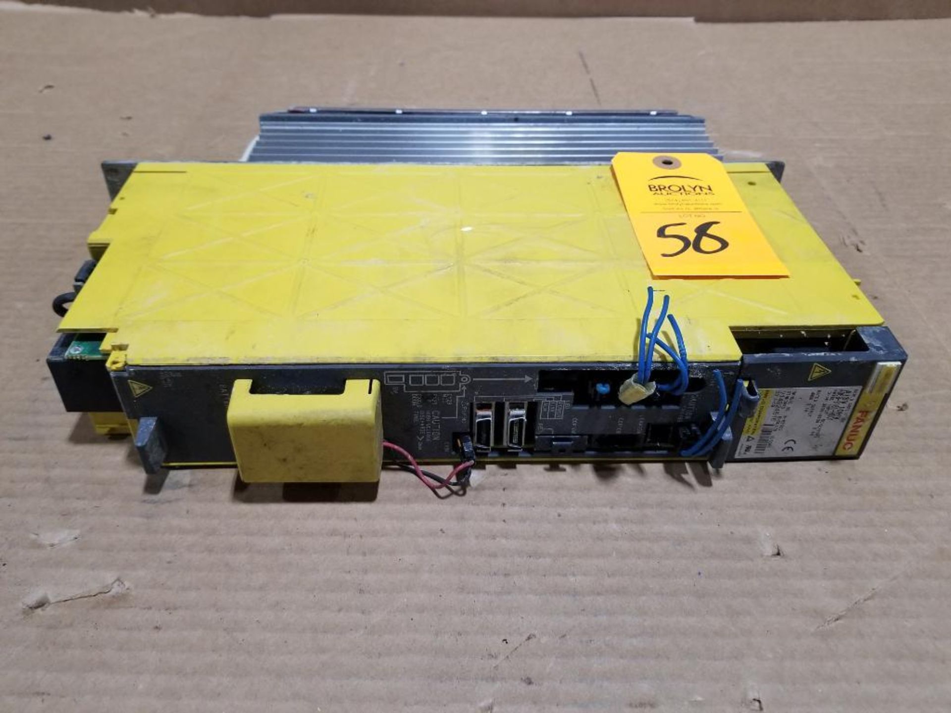 Fanuc servo amplifier. Model A06B-6161-H001.