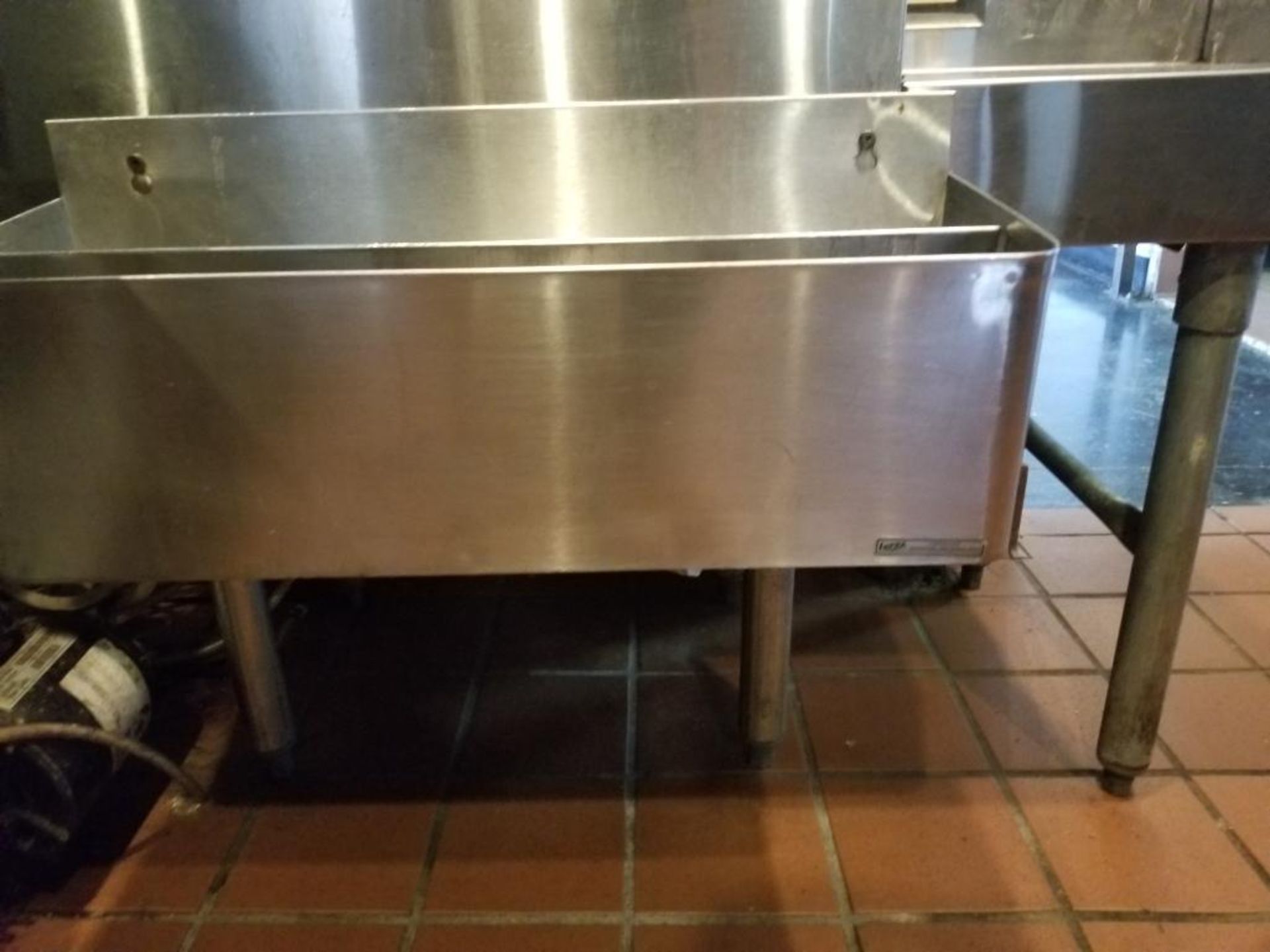Stainless Steel prep table. 36" x 26" x 30". - Image 3 of 10