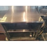 Atlas Restaurant Supply stainless steel prep table. 24" x 18" x 30".