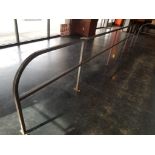 Qty 3 - Decorative guard rails. 240" L, 154" L and 14" all at 42" H.