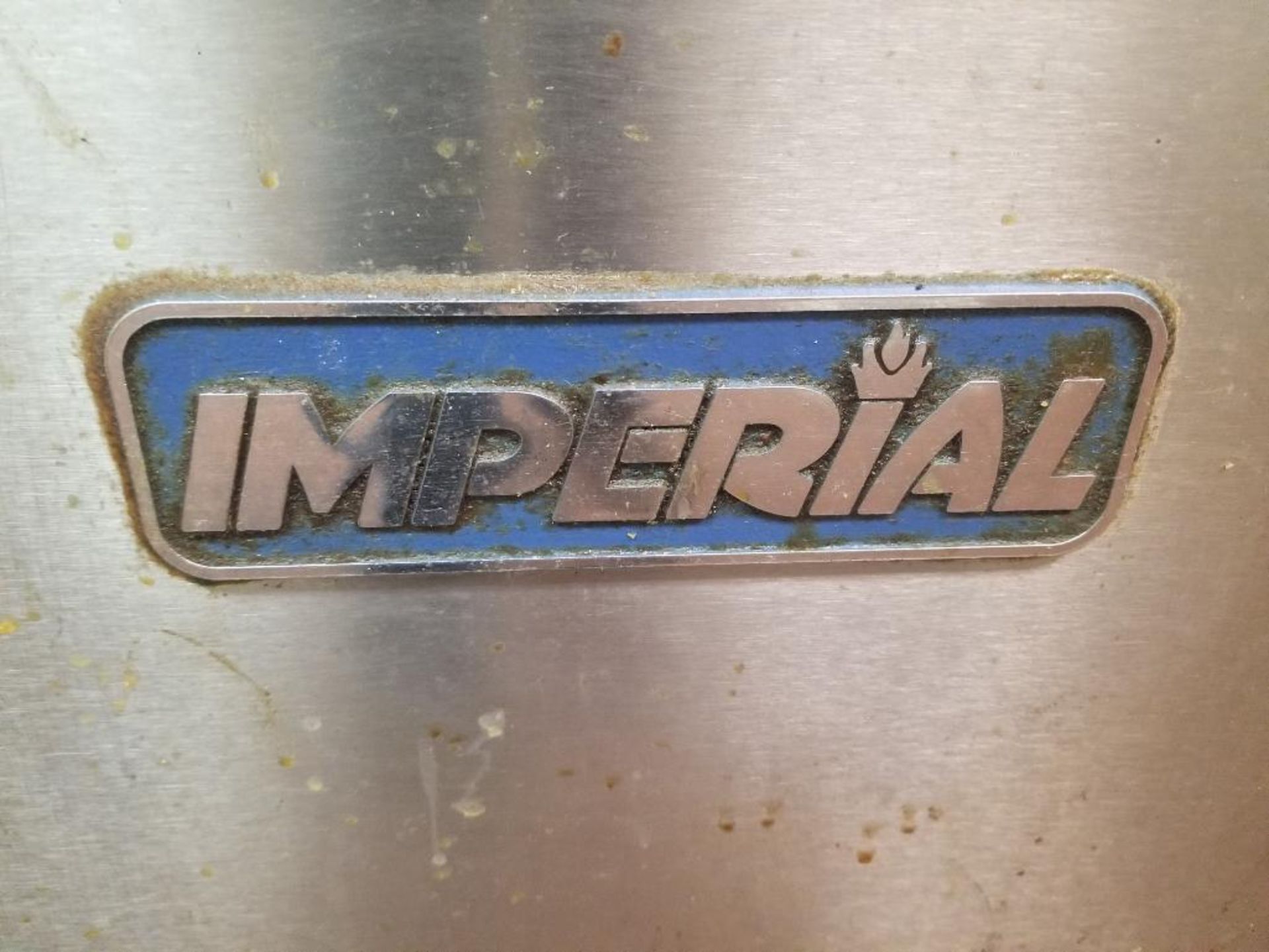Imperial natural gas double basket deep fryer. Model IFS-40. - Image 2 of 6