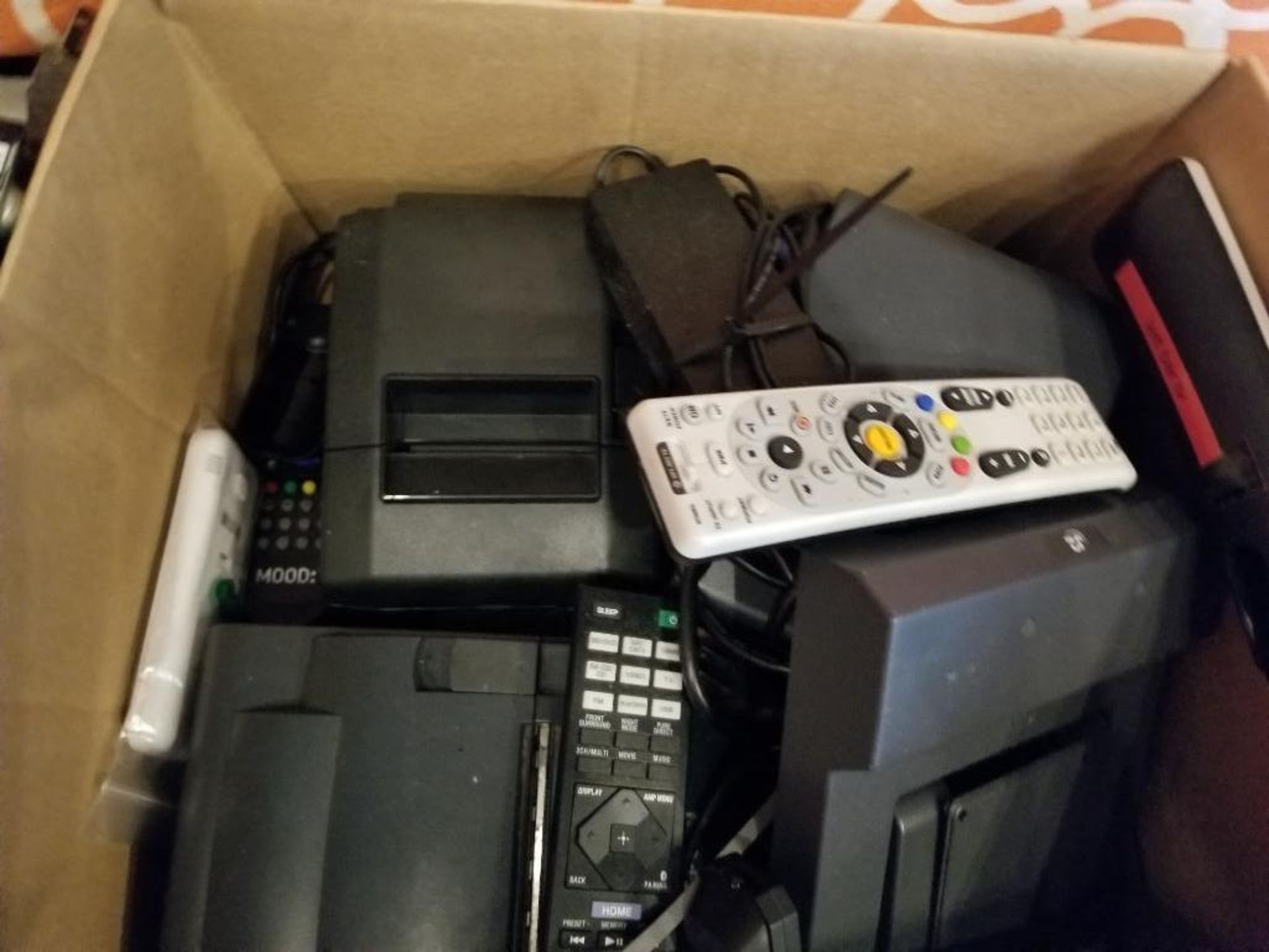 Assorted electrical remote controls, printers. - Image 2 of 9