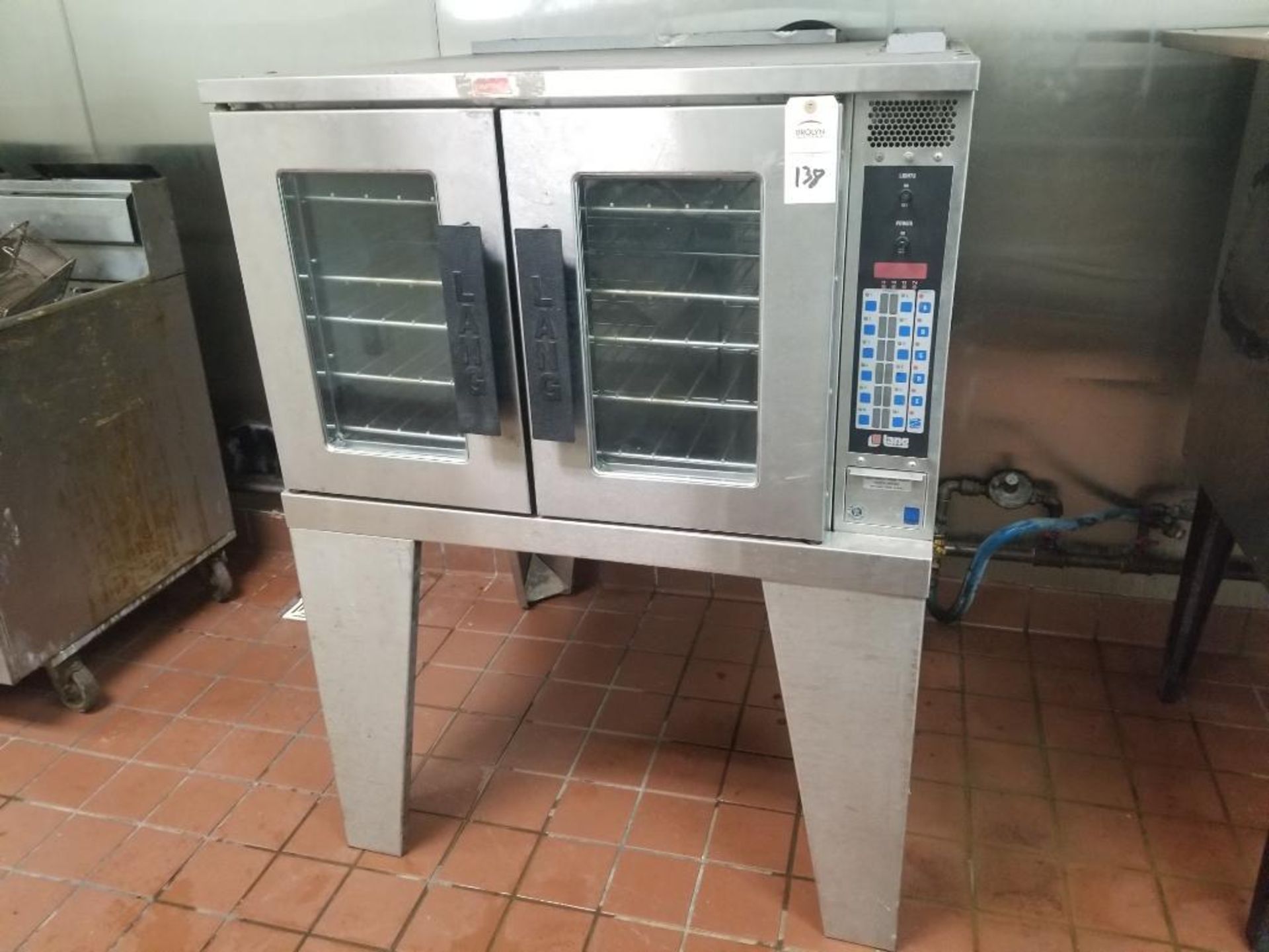 Lang electric oven.