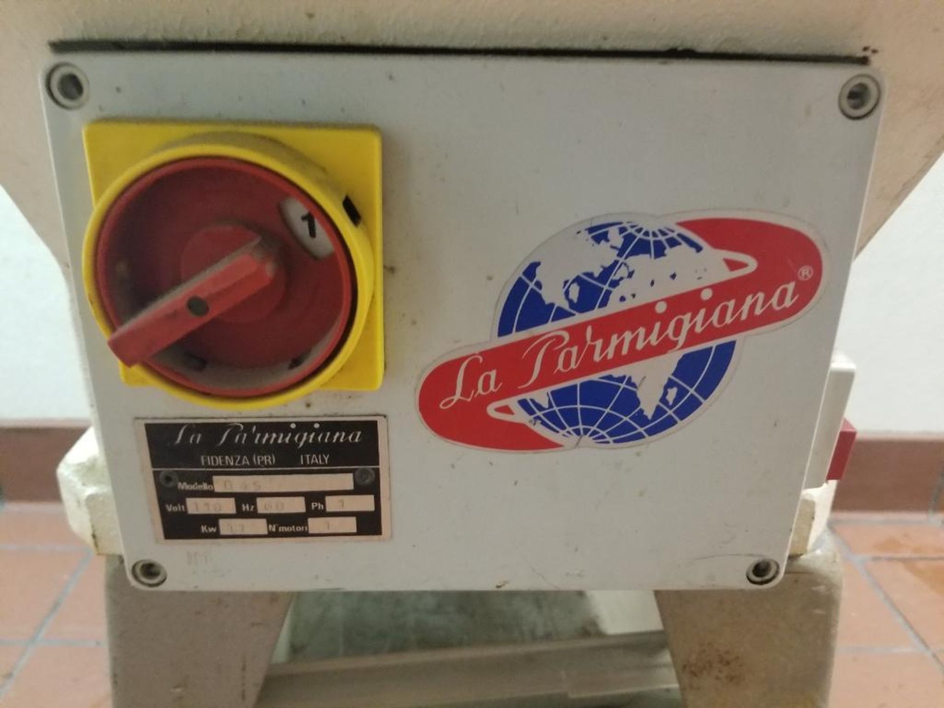 La Parmigiana pasta machine. Model D-45. 110v single phase. - Bild 6 aus 14
