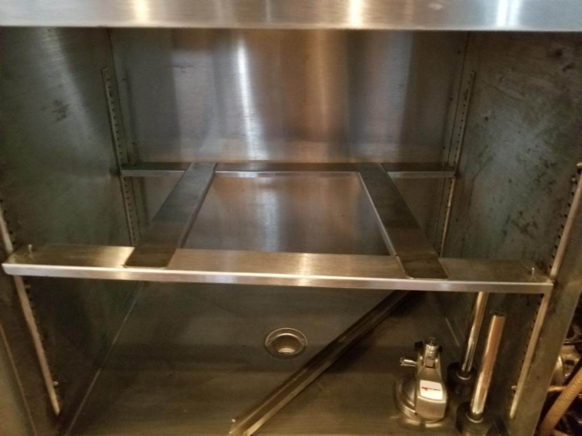 Atlas Restaurant Supply stainless steel prep table. 24" x 18" x 30". - Image 2 of 6