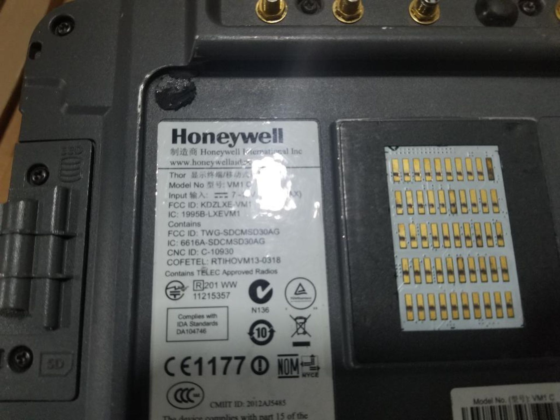 Qty 2 - Honeywell mobile computers. Model Thor VM1. - Image 5 of 5