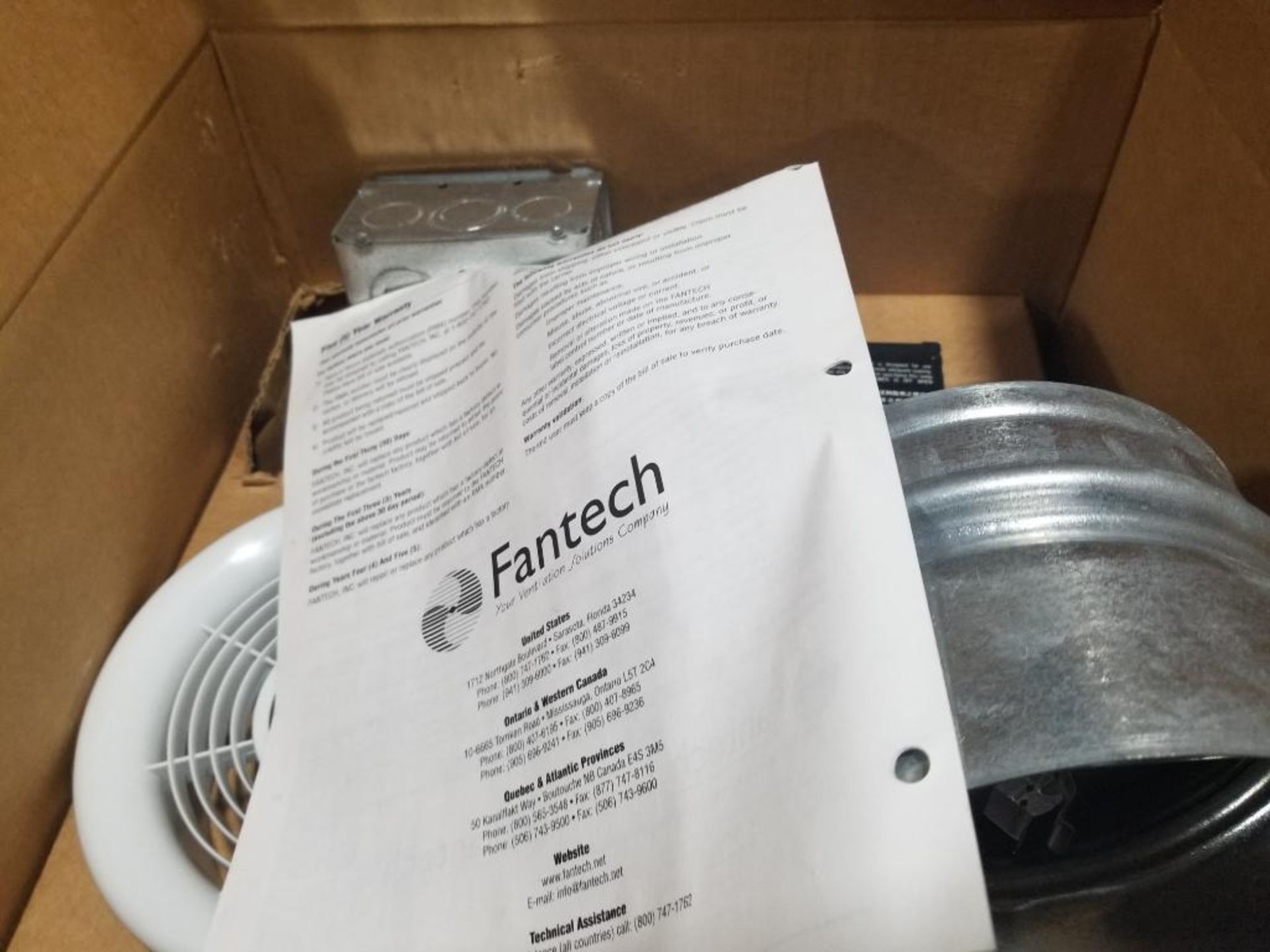 Fantech power fan. Model REG-100L. - Image 3 of 3