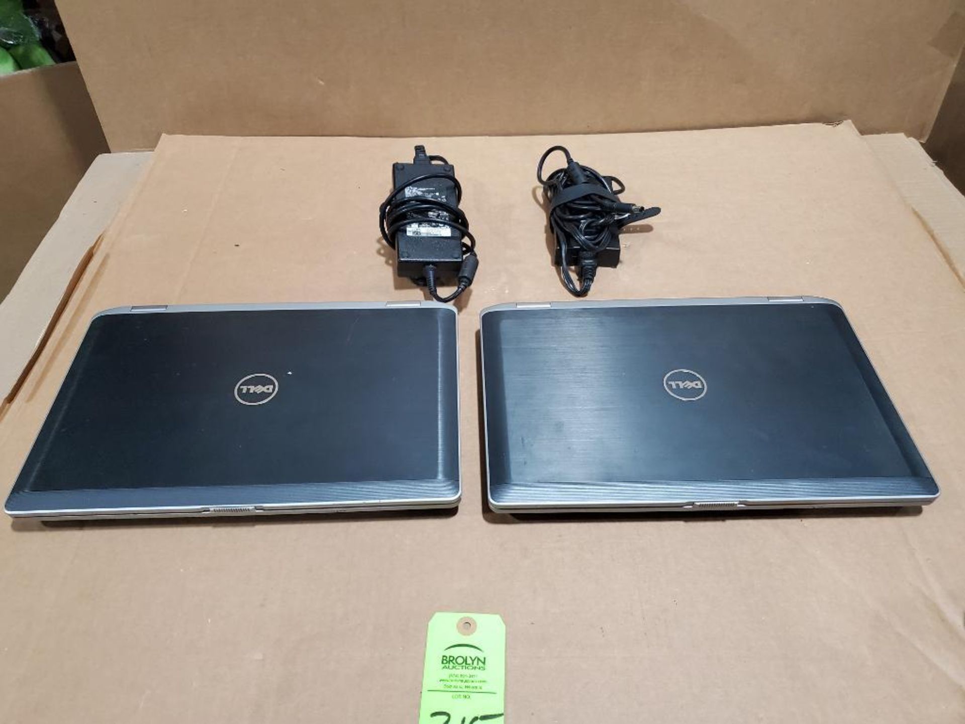 Qty 2 - Assorted Dell computers. (includes 2 power cords)