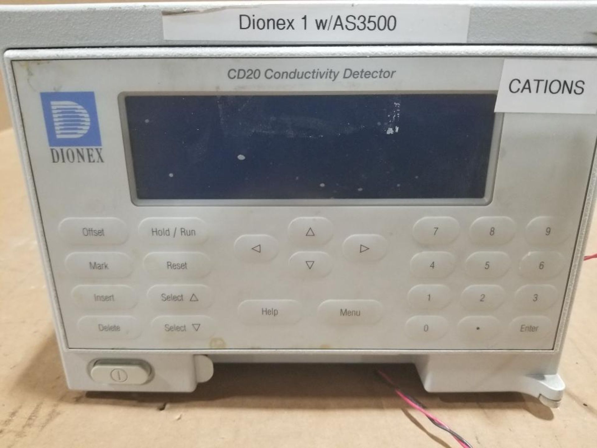 Dionext conductivity detector. Model CD20. - Image 2 of 4
