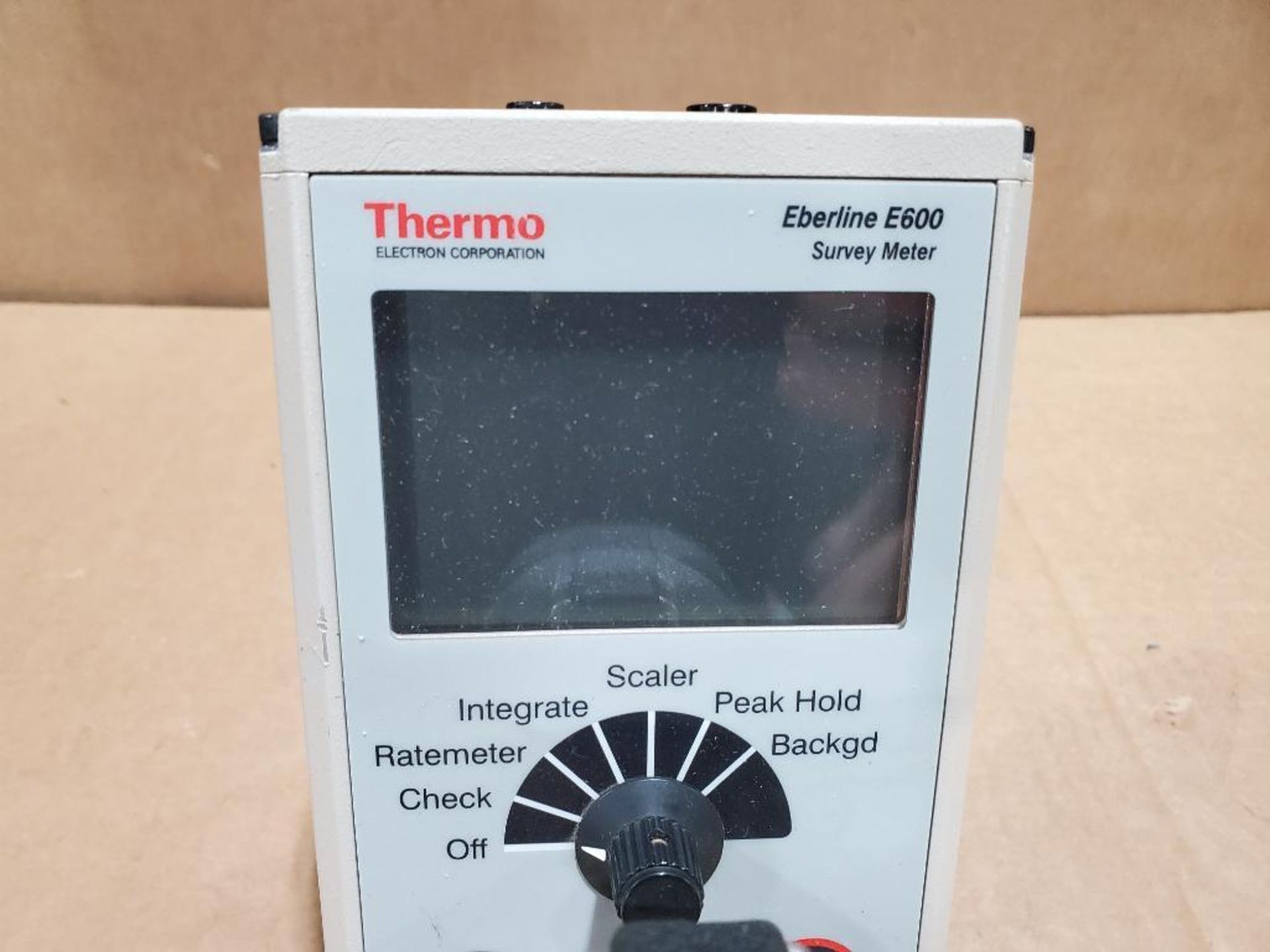 Thermo Electron Corporation geiger counter survey meter. Model Eberline E600. - Image 2 of 10