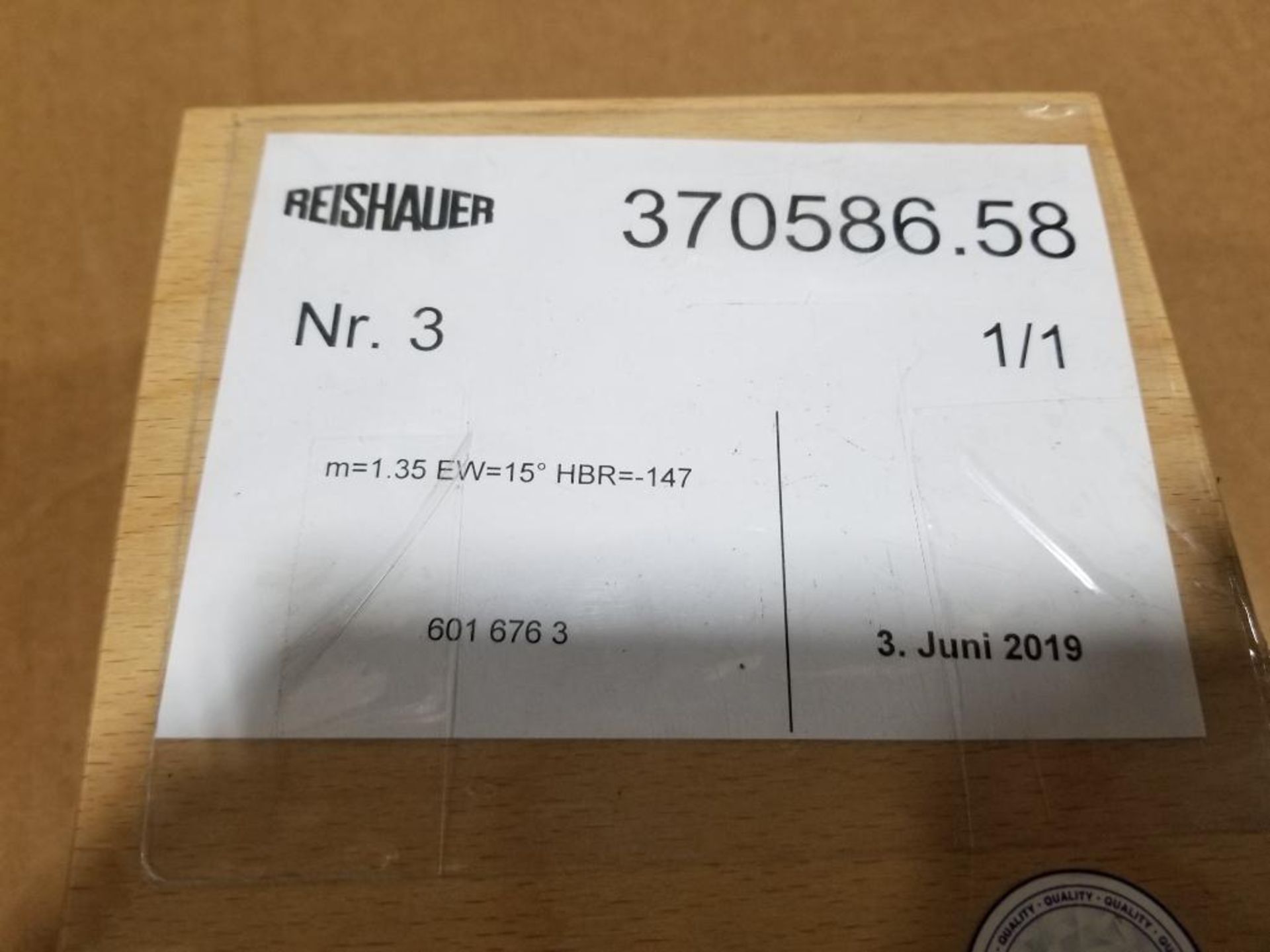 Qty 2 - Reishauer diamond dressing / grinding wheel. - Image 9 of 10