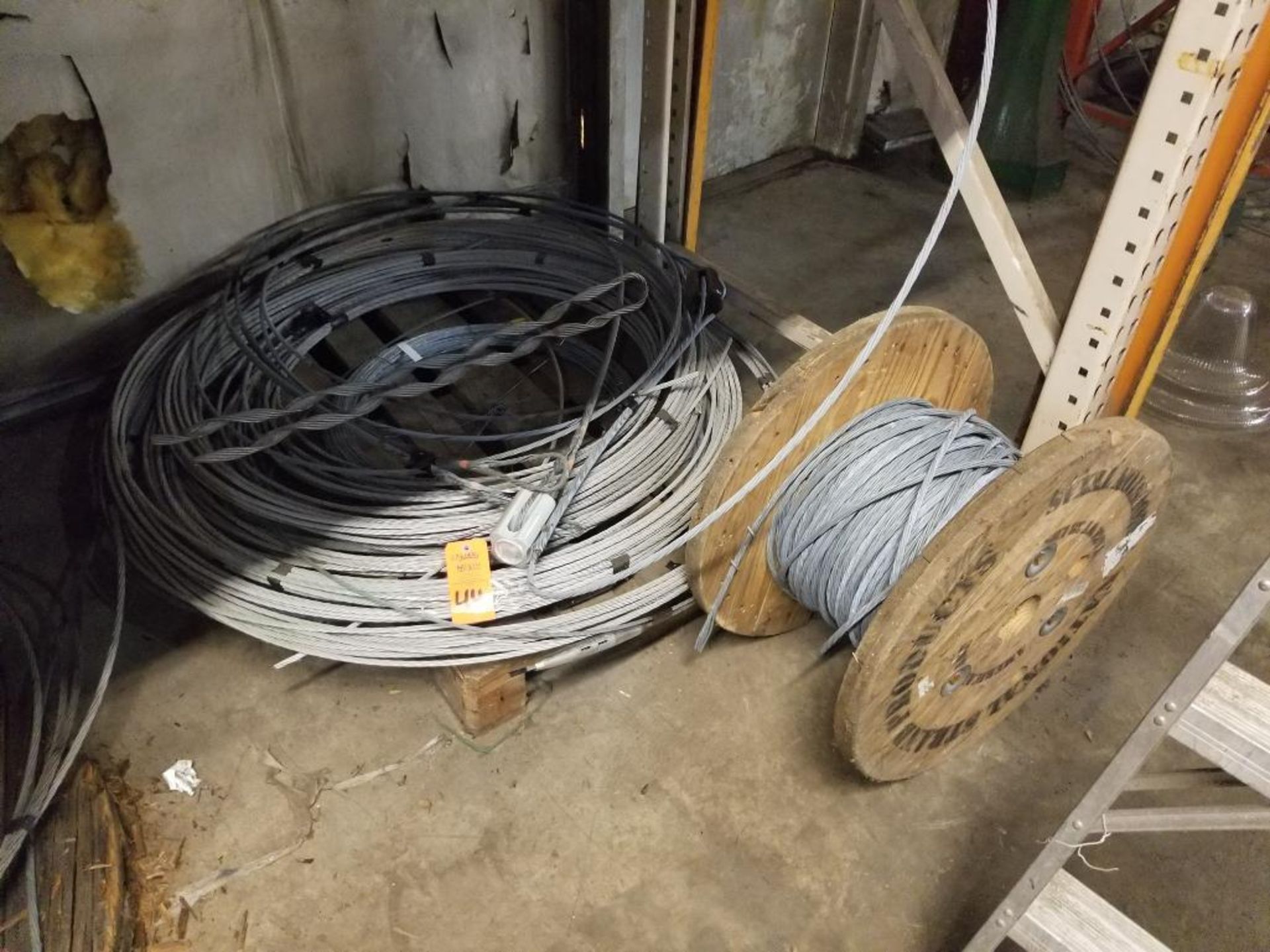 Pallet and Spool of bare wires. - Image 6 of 6
