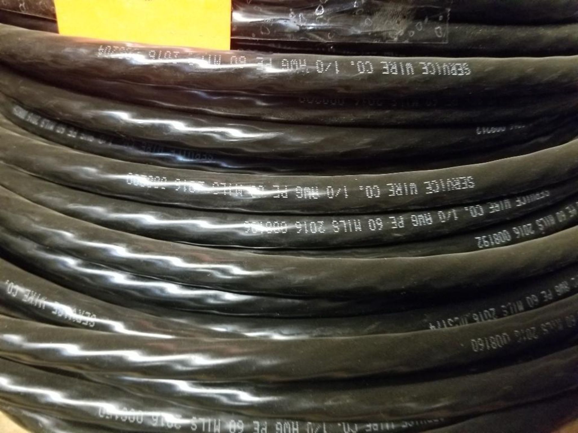 Spool of Southwire. 1/0 awg copper wire. - Image 3 of 8