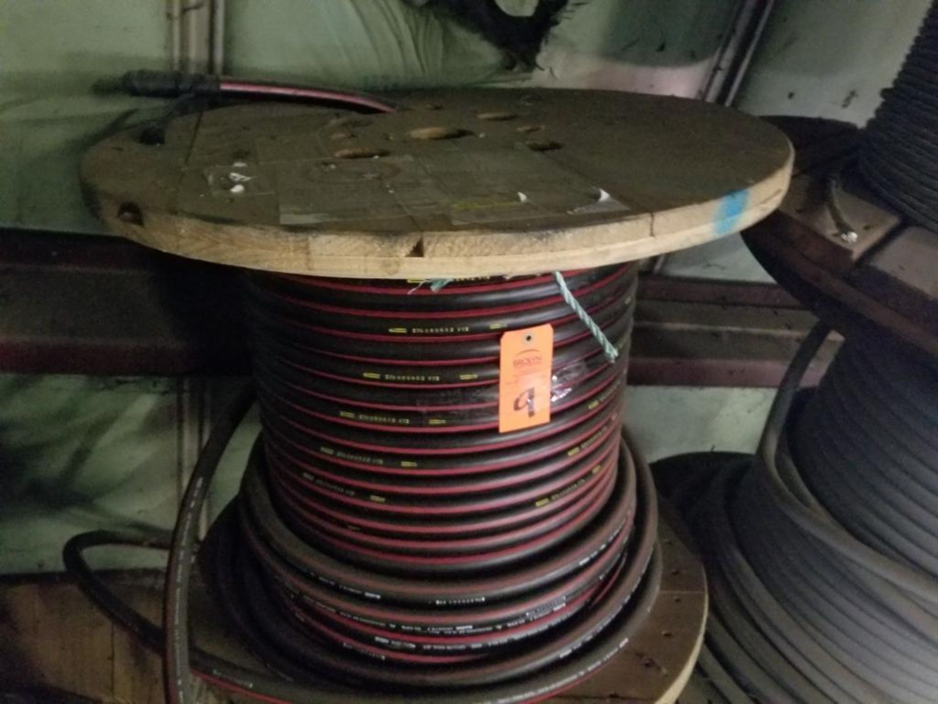 Spool of 15kV Okonite Okoguard wire . Model EPR-SC220-030. 15kV. Catalog 161-23-3072. - Image 4 of 4