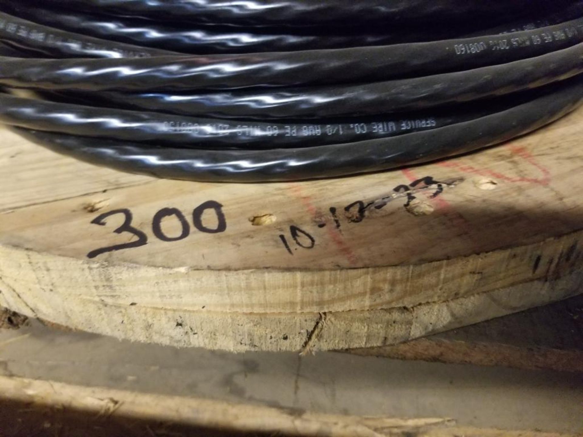 Spool of Southwire. 1/0 awg copper wire. - Image 8 of 8