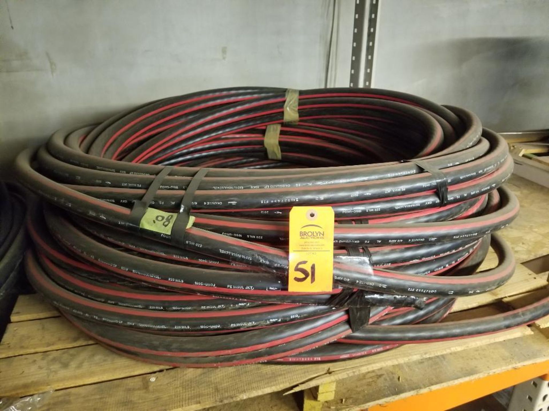 Pallet of Okonite Okoguard wire . 15kV. - Image 11 of 11