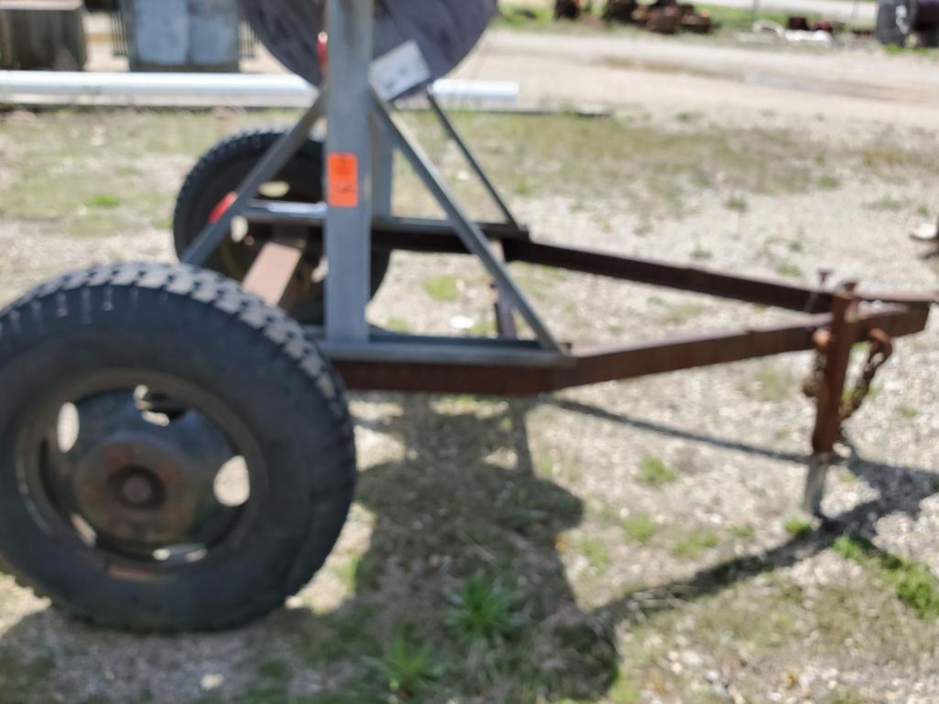Wire reel trailer. (Sold with bill of sale only. No title included)