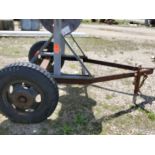 Wire reel trailer. (Sold with bill of sale only. No title included)