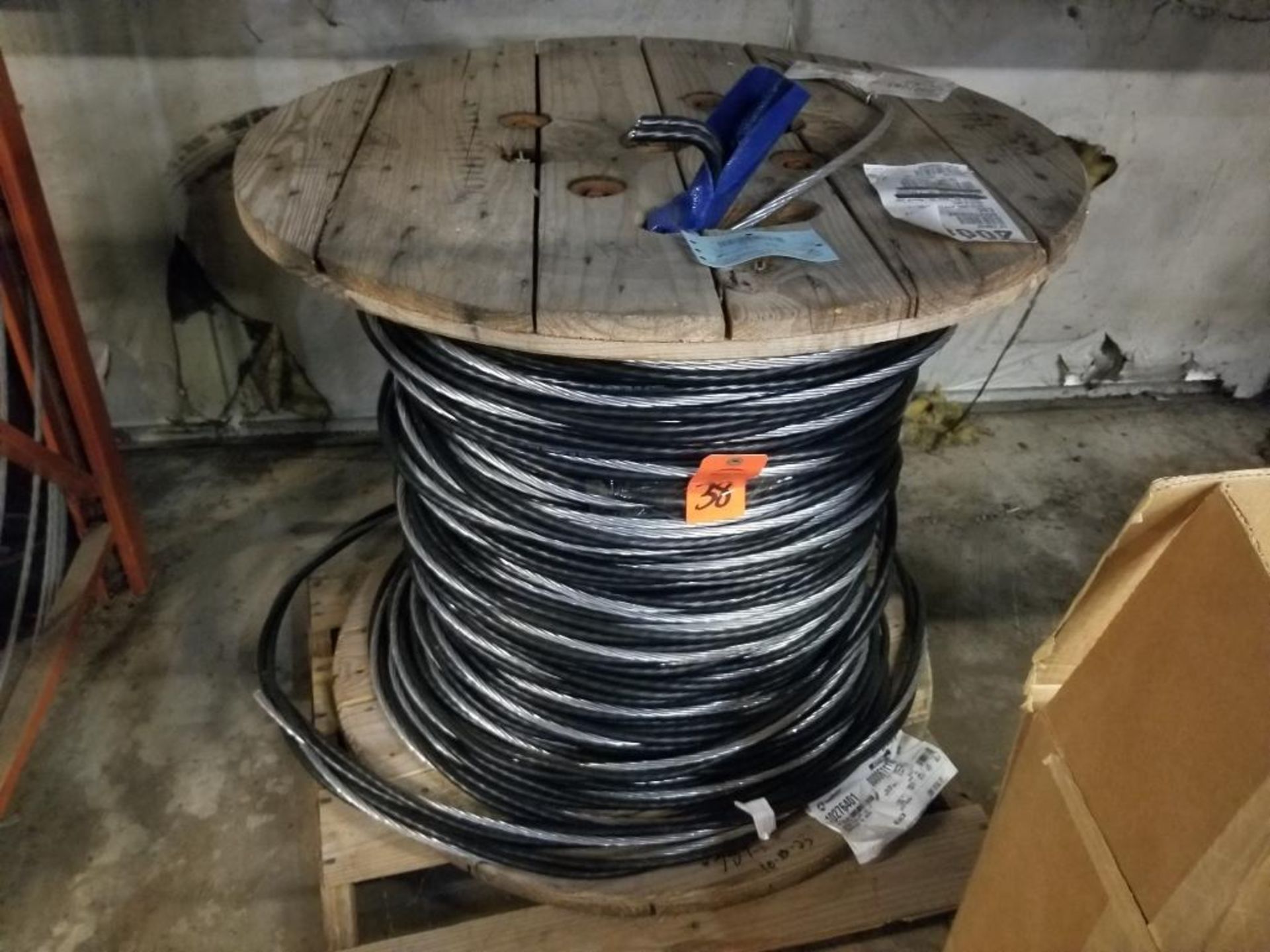 Spool of Southwire. Multiconductor wire.