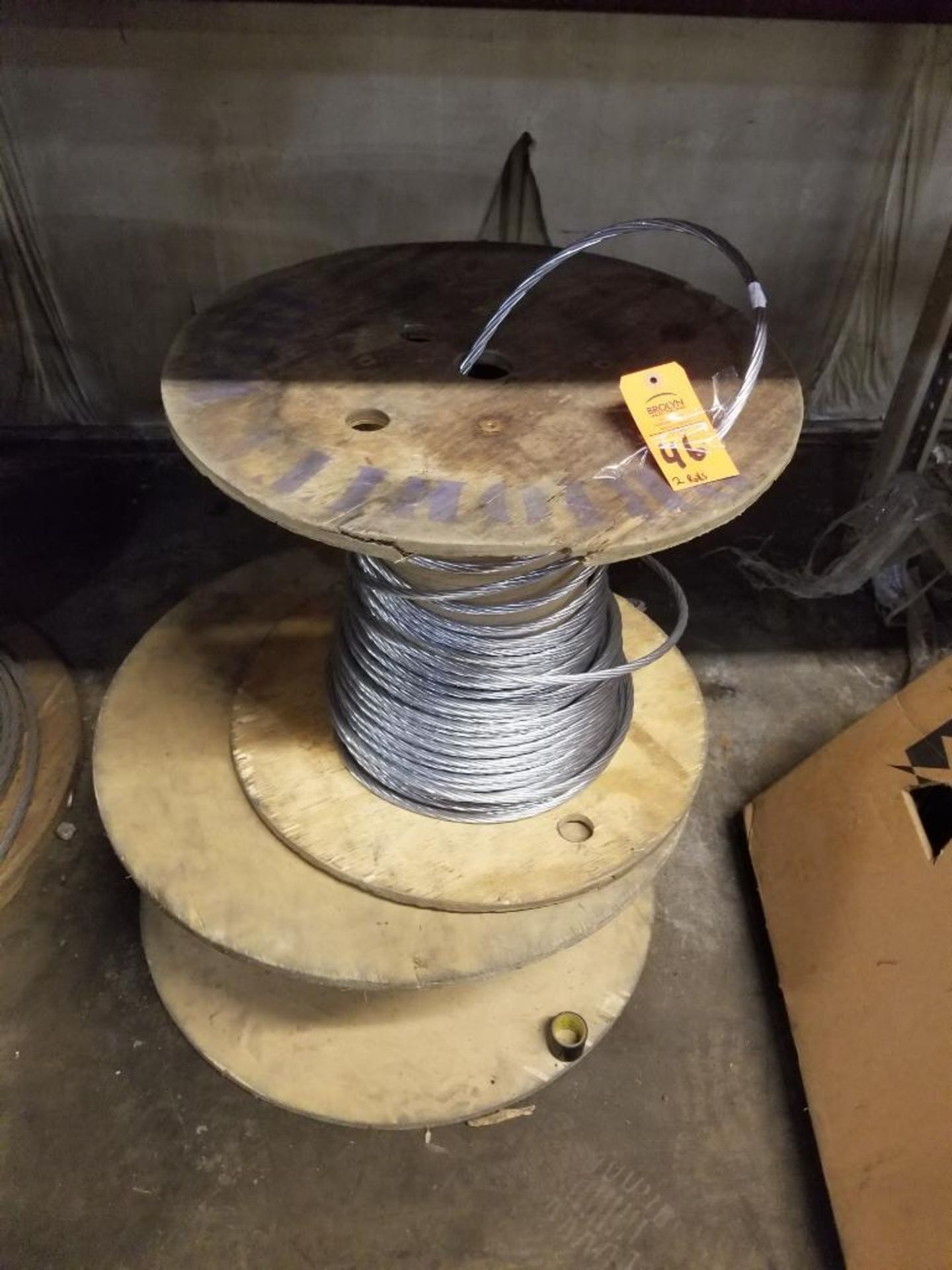 Qty 2 - Spool of bare wire. - Image 4 of 4