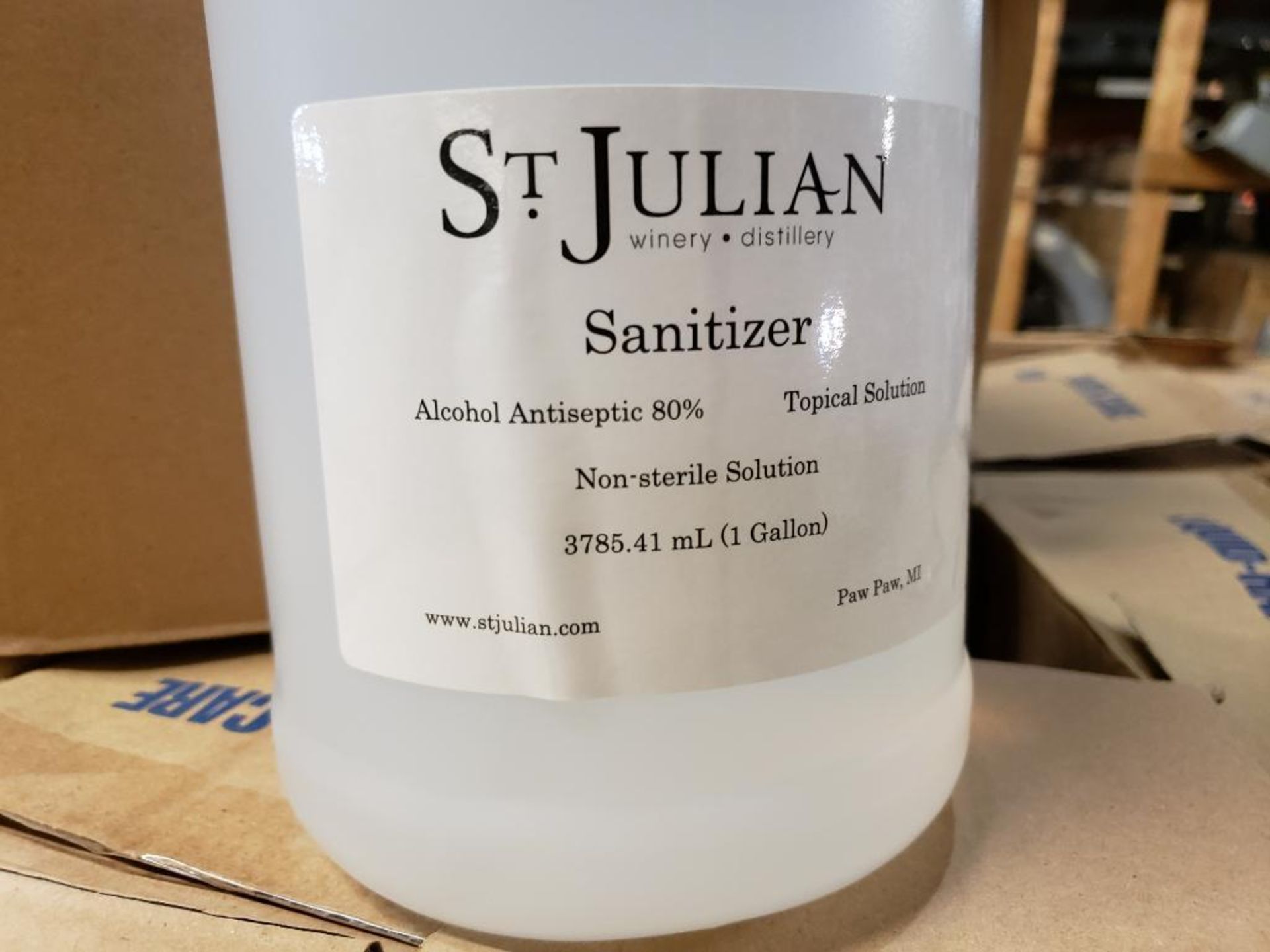 Pallet of hand sanitizer. 1 gallon containers. - Image 3 of 3
